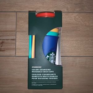 NWT Starbucks Limited Edition Color Changing Cups